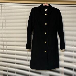 Women’s Aj Crew Pea coat with Gold Buttons New size 4